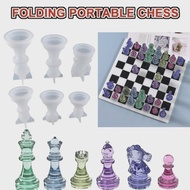 Chess Mold DIY Chess Piece Crystal Epoxy Resin Mold Set For DIY Epoxy Resin Drop Glue Mold Handmade 