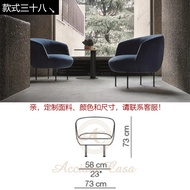 Arflex Single Seat Small Table Casual Chair with Armrests Designer Furniture Wooden Material Luxury 