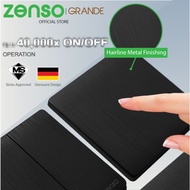 [Ready Stock][SIRIM] ZENSO Switch - Grande Galaxy Black Switches & Sockets #Grande Black Suis Rumah 