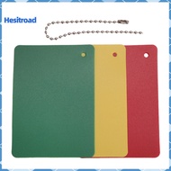 Resilient Soccer Player Cards Football Cards Set 3 Pcs Soccer Referee Penalty Cards Set – Yellow Gre