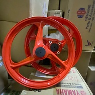 Y125 Y125zr 3 batang Sport Rim Oren Orange 1.4x1.6x17