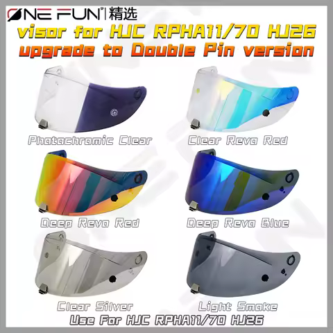 RPHA11/70 Photochromic Visor for HJC RPHA11/70 HJ26 Helmet Shield Uv Moto Face Shield Visera Windshi