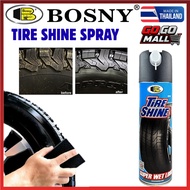 BOSNY High Gloss Tire Shine Coating Spray Tire Shine Cleaning Vehicle Tyre Gloss Spray (MADE IN THAI