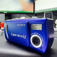 【用家自讓/藍色】Sony DSC-U20 復古 CCD 相機 | 極美收藏級 | 附 128MB 記憶卡 | 可發內地