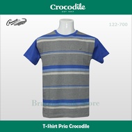 T-shirt/ Crocodile Motif T-Shirt 122-700-01