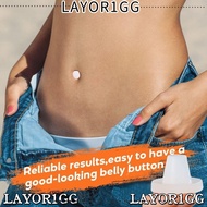 LAYOR1GG Belly Button Shaper, Silicone Shape Newborn Baby's Belly Button Navel Belly Button Shaper, 