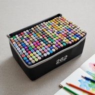 262-Color Touch Art Markers Set With Dual Tips For Students