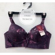 🇲🇾 Thin Span Wired Bra （4 hooks）（36～38～40～42 A ）（small cup）