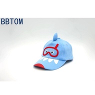 Bbtom Baby Baseball Hat Boy Brim Hat Spring Summer Sun Hat Cartoon Shark Baby Sun Protection