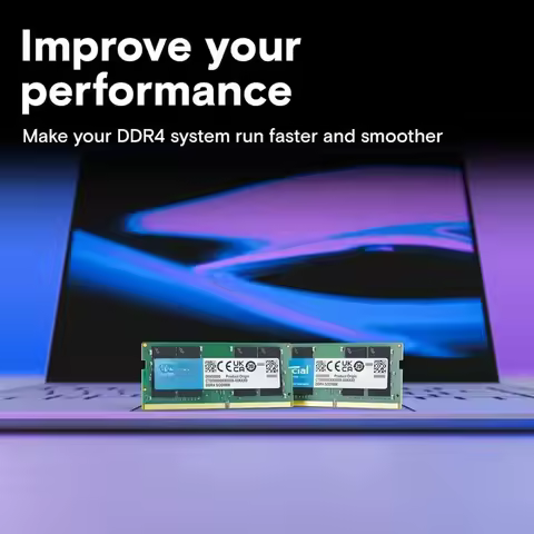 New Upgrade US Ship 64GB DDR4 SODIMM RAM Kit 2x32GB 3200MHz Laptop Memory CL22 260-Pin for 13th Gen 