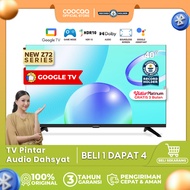 COOCAA TV 40 inch Z72 - Google TV - Netflix/Youtube - Google Assistant - Dolby Audio - Low Bule Ligh
