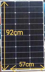 100W Solar Panel Monocrystalline Grade A