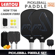T700 Carbon Fibre Pickleball Paddle Set Professional Training Thermoformed Pickleball 3H Pickleball 