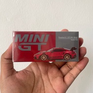Mini GT Porsche 911 (992) GT3 RS Weissach Package Guards Red 1060 Sealed