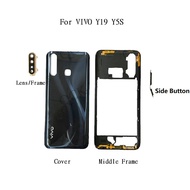 ZYTech For Vivo Y19 Y5S Battery Housing Back Rear Cover With Middle Frame