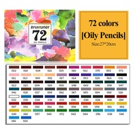 Brutfuner 48/72/120/150/160/180/260 Colors Professional Coloured Pencils Oil Color WaterColor Pencil