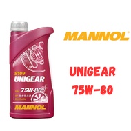 (MADE IN GERMANY) MANNOL 8109 Unigear 75W-80 GL-4/GL-5 Manual Gear Oil 1L