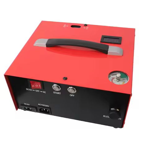 GX CS1-i 4500Psi 300Bar 30mpa 12V PCP Air Compressor Auto-Stop High Pressure Pump mini Tank