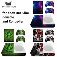 Skin Sticker Decal Cover for Xbox One S Console Controllers Protective Stickers for Xbox One Slim Console Controllers