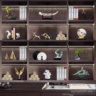 Wine Cabinet Gift Crafts Living Room Decoration Office TV Cabinet#摆件家居玄关乔迁新中式 DHOL