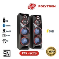 Speaker Aktif POLYTRON PAS 8C28 / PAS-8c28 XBR Bluetooth