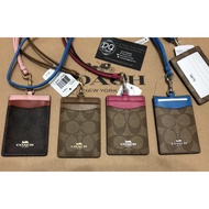 Authentic Coach ID lanyard