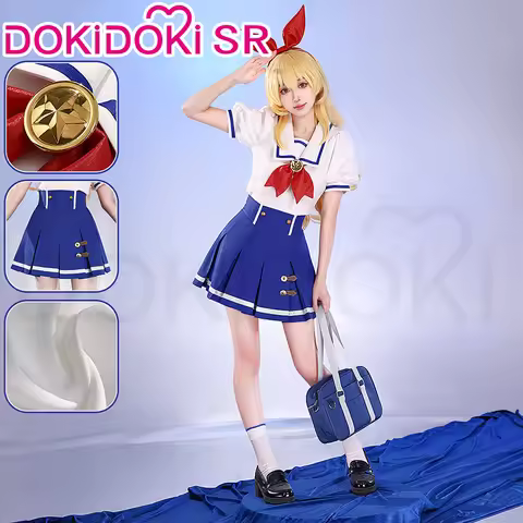 IN STOCK Hoshimiya Ichigo/Todo Yurika Cosplay Costume Anime Aikatsu! DokiDoki-SR Cute School Uniform