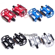 Bicycle Alloy Pedal 1/2"BMX 9/16"MTB Road Bike (sepasang)