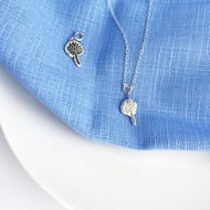 蒲公英 - 純銀抗敏項鍊 細鍊