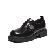 BASTO Womens Loafers Platform Shoes รองเท้า loafer รองเท้าส้นตึก BG254