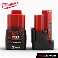 Milwaukee M12 REDLITHIUM HB 3.0Ah Extended Capacity Battery – 12V Rechargeable for M12 Cordless Tool
