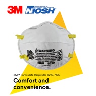 3M 1PC 8210 Disposable N95 Respirator Mask for Welding Dust Particles Asbestos Particulates