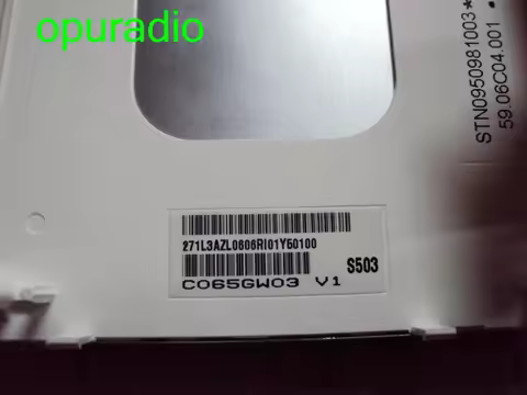 Brand new AUO C065GW03 V1 6.5inch 400*240 TFT LCD screen with touch panel for VW Volkswagen RCD510 a