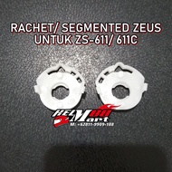 Zeus 611 Ratchet / 611C - Zeus Helmet Visor Holder Zeus ZS611 Segmented ZS-611 Zeus Spare Parts