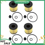 Auto Oil Filter Kit 4Pcs 263502J000 26350-2J000 for       2020-2023