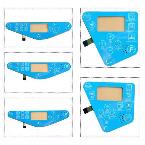 JACK A3 A4 A5 C4 C5 Operation Panel Sheet Control Box Board Membrane Auto Computer Industrial Sewing