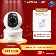 (Free stand included) YooSee HK215 FHD IP Camera New Model 8LED without beard - Night Vision with Li