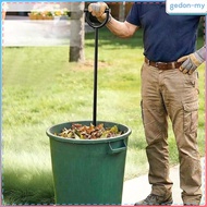 [GedonMY] Trash Compactor Professional for Home Outdoor Bin Easy to Use Sturdy Manual