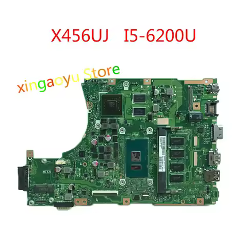 For ASUS X456U X456UJ X456UQ X456UB A456U Laptop Motherboard i5 6200U Mainboard 100% Tested ok