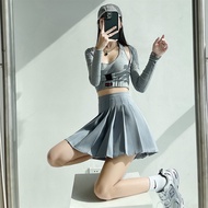 Chân Váy Chữ A Xếp Ly Lưng Cao Phong Cách Hàn Quốc Dành Cho Phái Đẹp CV301 - 247StoreFashion