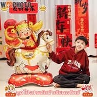 Shipped From Thailand Chinese New Year Foil Balloons Rich Gods 2026 Home Decoration Shop Bright Colo