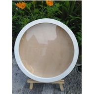 Round Frame Dowry Frame Circle Photo Frame/