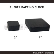 Rubber Dapping Block Square Bench Block Casting DIY Crafting Tools