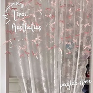 [ PIXYLAB ] (1 SET 9 PCS/) Beaded Curtain - Pastel Pink Croquet Croquettes Aesthetic Korea Japan Cry