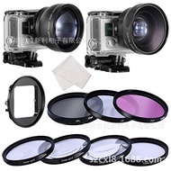 Gopro/hero3+/h4/xiaoyi/xiaoyi4K/SJ9000 Ten-piece Filter Set