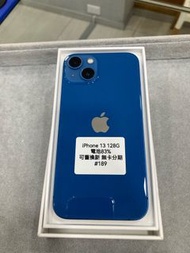 iphone 13 128G藍色 蘋果 手機 二手 i13 #台東#189