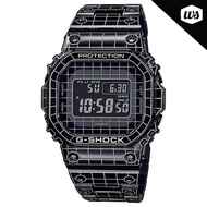 [Watchspree] Casio G-Shock Full Metal Case Bluetooth® Multi-Band 6 Tough Solar Grid Tunnel Design Watch GMWB5000CS-1D