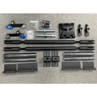 TeeMax Aluminum Trackless Auto Gate System for folding autogate Arm Full Set [18 ft - 24 ft M Size]