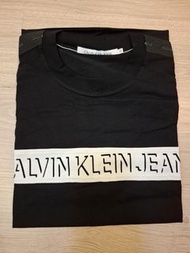 Calvin Klein Jeans 黑色短袖T恤