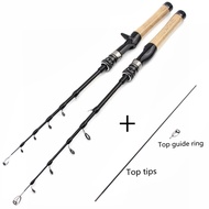 Today’S Pick 1.8m 1.98m Carbon Mini Ultra Light Ul Power Telescopic Fishing Rod Casting Spinning Poc
